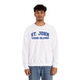 thumbnail image 5 of St. John Virgin Islands Sweatshirt Gifts Crew Neck Shirt Long Sleeve Unisex, 5 of 7
