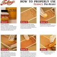 thumbnail image 3 of Fiebing's Pro Resist (4 oz) - Maximize Contrast for Antiquing, Staining, Dyeing Leather - Top Finish Resists Moisture, Sun & Dirt - Seal & Protect All Leathercraft, Car, Couch, Furniture, Purses, Boot, 3 of 3