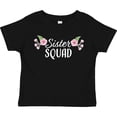 thumbnail image 3 of Inktastic Sister Squad with Pink Flowers Boys or Girls Toddler T-Shirt, 3 of 5