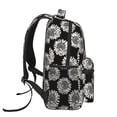 thumbnail image 3 of Disketp White Sunflowers Mochila Estampada para Hombre y Mujer – Mochila Ligera Clásica con Múltiples Bolsillos para Universidad, Trabajo y Viajes-One Size, 3 of 5