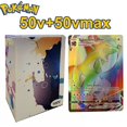 thumbnail image 1 of Cartas de Pokémon de 100 piezas, Vstar V MAX GX, versión en inglés para niños de batalla, juego Charizard Tag Team, tarjeta de colección brillante Fivean unisex, 1 of 2