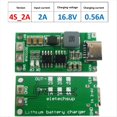 thumbnail image 3 of Minicargador de Batería USB Tipo C de 8,4 V, 12,6 V y 16,8 V para Módulo de Carga Elevadora de Batería LiPo/Li-Ion 4S de 2 A., 3 of 7