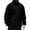 Black, variant on Men's Lightweight Warm Two-Way Sherpa Jacket, Full-Zip Long-Sleeve Soft Fleece Outerwear for Fall Winter, Black, L
