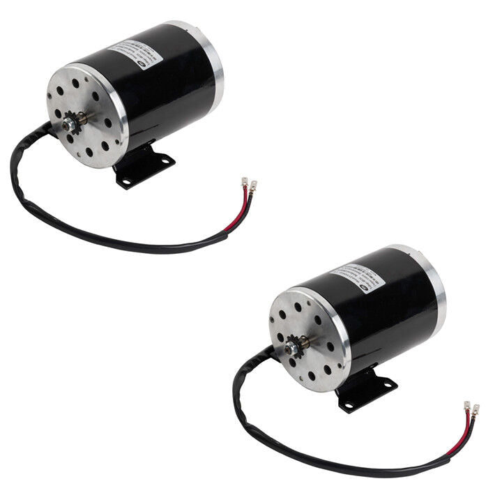pair (2) 1000W 48V electric motor w Base f scooter bike gokart
