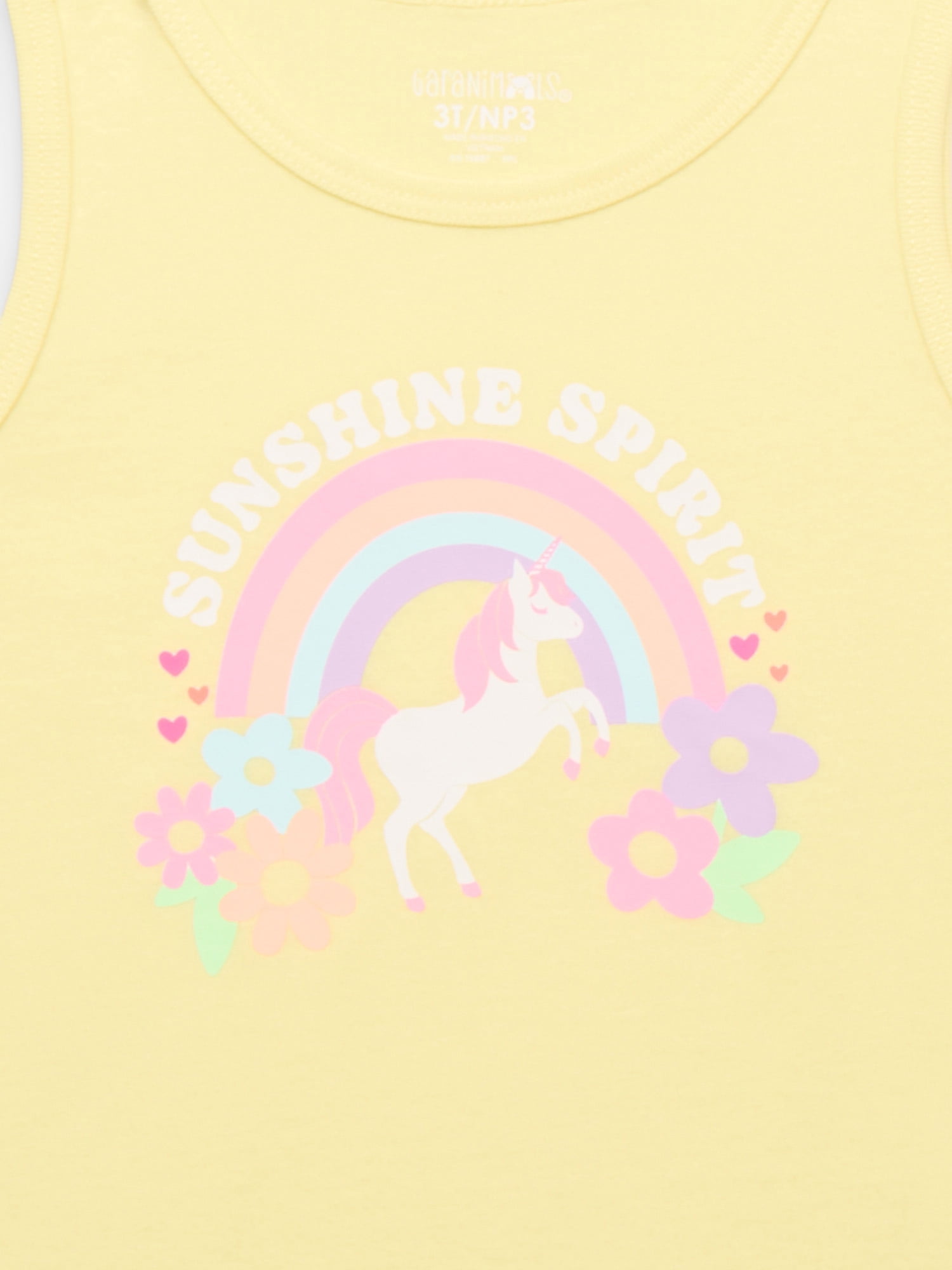 Garanimals Toddler Girl Graphic Jersey Tank, Sizes 18M-5T