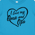 thumbnail image 4 of Inktastic I Love My Oma and Opa in Black Chalk Heart Boys or Girls Baby T-Shirt, 4 of 5