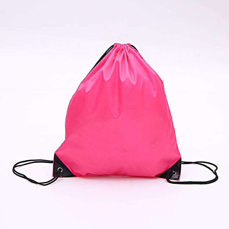 Large Single Pocket Bag Drawstring Storage Pouch Stuff Carrying Clothes Sack 