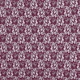 thumbnail image 2 of Zelouf Stretch Lace With Scallop With Roller Glitter  , Sewing, DIY, Crafts Fabric by the Yard, Majestic Wine, 3 Yard, 2 of 2