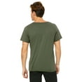 thumbnail image 2 of Bella + Canvas Men's Jersey Raw Neck T-Shirt - B3014, 2 of 3