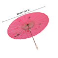 thumbnail image 2 of OULII Japanese Sun Parasol 1Pcs Silk Decorative Umbrella for Photography Sessions, 2 of 8