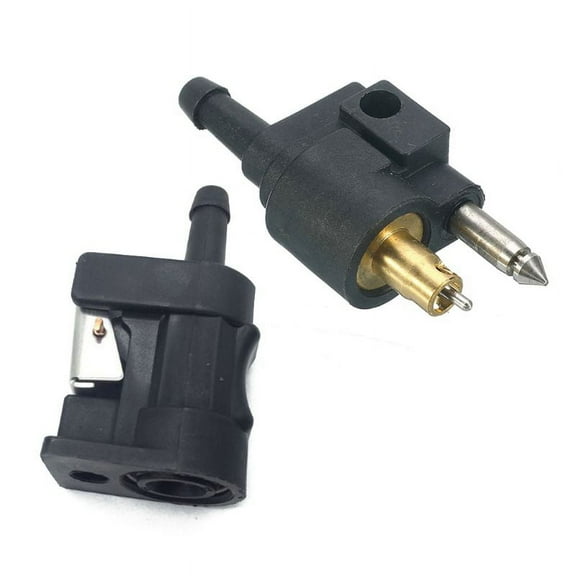 Techinal 1 Set 1/4" 6mm Male/Female Fuel Line Hose Adapter Fitting Pipe Connector for Ya-maha Outboard Motor Boat