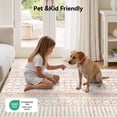thumbnail image 6 of CHITOOMA 9'x12' Area Rugs for Living Room, Washable Rugs Print Pattern Boho Soft Geometric Bohemian Carpet Indoor Rug for Bedroom Dining Room Office Nonslip Foldable Rug, 6 of 11