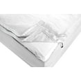 thumbnail image 3 of Grace Linen Zipper Fitted Sheet King Size(78X80) - Includes 2 Zip On Sheets +1 Bottom Fitted Base - Fit's 12” In Deep Pocket - White Color, 3 of 8