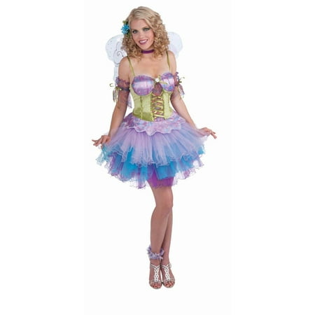 Spring Daydream Fairy Dress Costume w/Armbands Adult Standard