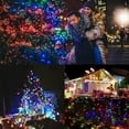 thumbnail image 3 of GooingTop Christmas Lights Outdoor Waterproof, Total 108Ft 200LED 8 Modes Twinkle Lights for Patio Garden Holidays Indoor Christmas Outdoor Decor（Multicolor), 3 of 8