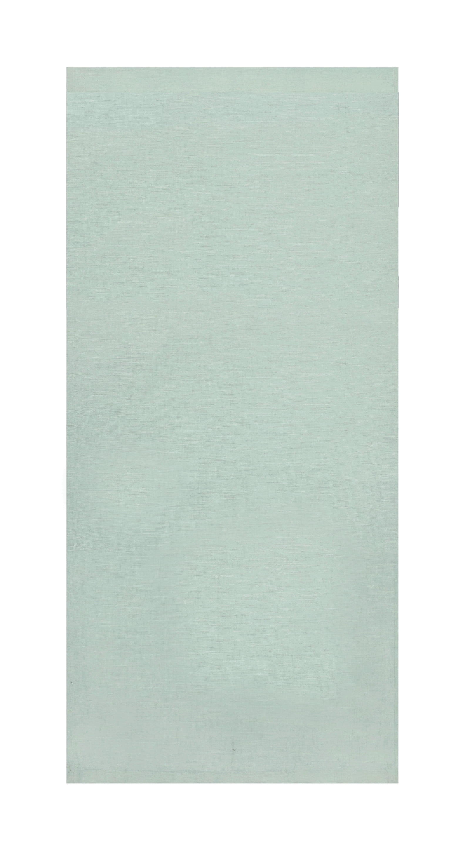 Better Homes & Gardens Textured Solid Chenille Blackout Single Curtain Panel, Green River, 50"W x 108"L