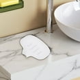 thumbnail image 1 of Elliptical Soap Box With Drainage And Guide No Punching No Water Accumulation Soap For Bathroom, 1 of 7