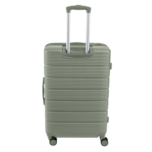 G-Force 3 Piece Expandable Rolling Luggage Set in Sage - Walmart