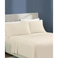 thumbnail image 4 of Brooklyn Loom Essential 100% Cotton Washed Softness 3-Piece Twin XL Sheet Set in Natural, Solid Color, OEKO-TEX Certified, 4 of 11