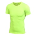 thumbnail image 2 of T-Shirts de Compression d'Été pour Hommes à Séchage Rapide, Basketball, Course, Manches Courtes, Sport, Ajustés, Couche de Base, 2 of 6