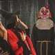 thumbnail image 3 of Cosplay De Halloween Cubierta De Cara De Lino De Payaso De Terror Para Mascarada Cubierta De Cara De Joker De Pascua Methold HA040453-02, 3 of 6
