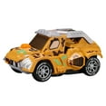thumbnail image 1 of Yellow Yellow Dino Robot Car Toy With Auto Changing Feature Led Light Show Spray Function For Children 8.7X4.44 Inch, 1 of 1