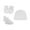 White, variant on Clearance! Baberdicy Newborn Hat Gloves Foot Set Three Piece Multi Color Set Mint Green
