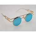 thumbnail image 4 of Steampunk Goggles Glasses Round Sunglasses Emo Retro Vintage, 4 of 8