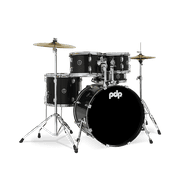 PDP Center Stage 5-Piece Full Drum Kit - 10/12/14/20/14, Iridescent Black Spark