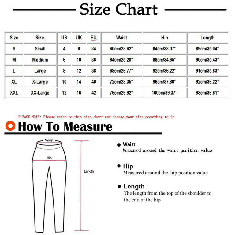 Leggings for Women Yoga Pants Womens High Waist Yoga Pants Tummy Control  Slimming Booty Leggings Workout Running Butt Lift Tights with Pockets Maternity  Leggings Bell Bottom Jeans 