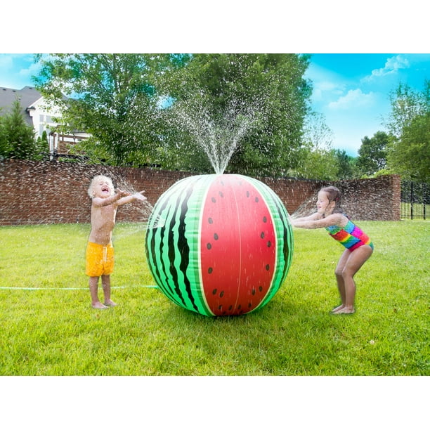 Wet N' Wild Mega Melon Sprinkler Ball Jumbo Water Sprinkler for Kids -  Walmart.com