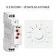 thumbnail image 2 of 2X GRT8-M1 Encendido Off Time Relay Relay 16A AC / DC12V-240V Multifunción Din Rail Relé de Temporizador Automático, 2 of 5