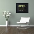 thumbnail image 3 of Trademark Fine Art "Marsh Reflections" Canvas Art by Kurt Shaffer, Black Matte, Black Frame, 3 of 4