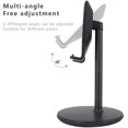 thumbnail image 3 of Support de Cellulaire Réglable pour Bureau, Support Mains Libres - Noir, 3 of 6