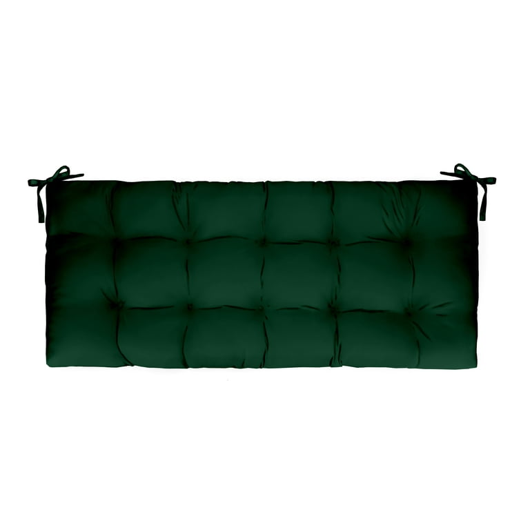 RSH D cor Indoor Outdoor 2 Tufted Bench Cushion with Ties 72 x