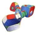 thumbnail image 3 of Tienda De Campaña Con Túnel Para Niños, Segura, Duradera, De Gran Espacio, Fácil De Montar, Almacenamiento, Casa De Juegos Con Túnel Para Gatear, Forma única Con Bolsa De, 3 of 7
