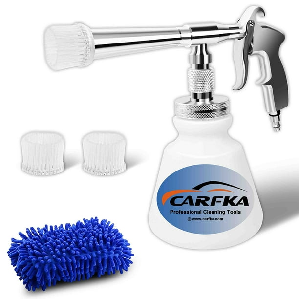 Pistola de limpieza de coches CARFKA, botella de espuma de alta presión de 1 litro
