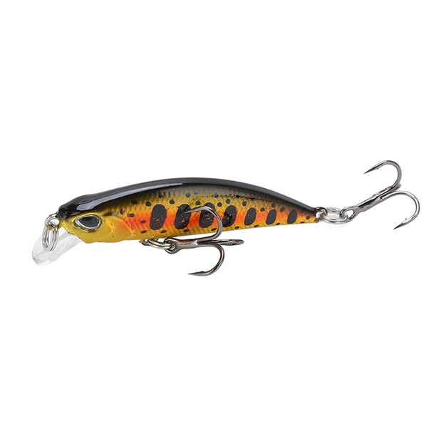 Floating Wobbler Fishing Lure, Barb Design High Resolution Body Details  Repeated Grinding Water Streamline Artificial Fishing Bait For Outdoor