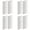 Silver 4PCS, variant on 72 Packs Hair Clips, 3.54 Inches Rustproof Metal Clips with Holes for Hair Styling, Hair Coloring, Salon Use for Thick Hair & Thin Hair, Silver