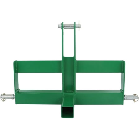 Genrics 3 Point 2 Receiver Hitch Drawbar W/Suitcase Weight Brackets Replacement for Tractors