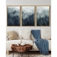 thumbnail image 4 of SHENIFY Nordic Forest Wall Art 16x24in3pcs Nautral Framed Tree Wall Decor Mid Century Moder Bedroom Decor Prints Ready To Hang for Bedroom, 4 of 7