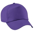 thumbnail image 1 of Beechfield Plain  Junior Original 5 Panel Baseball Cap, 1 of 3