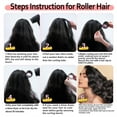 thumbnail image 2 of Triani 6Pcs Super Jumbo Self Grip Hair Rollers 74mm Salon Quality Hairdressing Curlers Big Curlers Create Volume For Long Hair Ideal for Makeup and Daily Use, 2 of 7