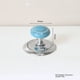 thumbnail image 3 of Botón de tanque de agua de inodoro creativo con prensa de inodoro redonda de color, dispositivo auxiliar, botón de amor de moda, 3 of 4