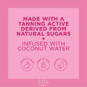 SOL by Jergens Deep Water Tanning Mousse with Coconut Water, Dye-Free, 5 fl oz