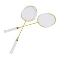 thumbnail image 1 of Juego de Bádminton para 2 Jugadores, Raquestas de Bádminton de Aleacino de Hierro de Baja Vibracia, 1 of 7