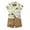 Brown, variant on Younger Tree Toddler Baby Boy Shorts Hawaiian Outfit Set Summer Short Sleeve Button Down Shirt Shorts Clothes Suits for 6-12 Months
