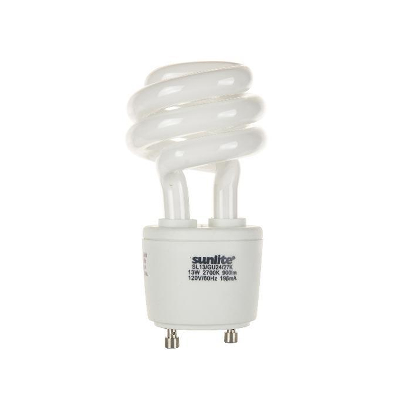 SUNLITE 13W 120V GU24 WW CFL Mini Twist Light Bulb - Walmart.com