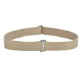 thumbnail image 2 of harmtty Women Belt Solid Color Stretch Adjustable Invisible Adjustable Lightweight Jeans Belt Fashion Accessory,Khaki, 2 of 8