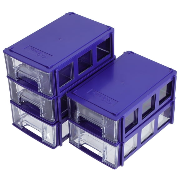 Raindrops 5pcs Tool Cabinet Drawer Organizer Tray for Toolbox Desk Garage Chest Plastic Storage Solution